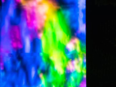 Parlak birleştirme renkli desenler arka planlar resmin sol tarafında siyah kopya alanı paneli ile soyut etkisi