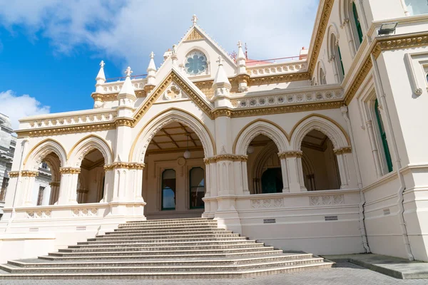 Parliamentary Library Gothic Revival Style Building One New Zealand Government — Stock Photo, Image