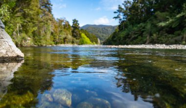 Doğal Anatoki nehir ve bush çevreler.