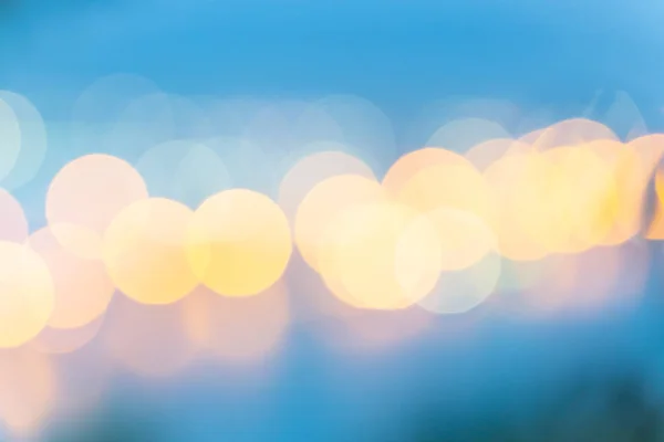 Абстрактне Світло Розсіяне Яскраве Світло Помаранчевих Відтінках Тлі Блакитного Неба — стокове фото