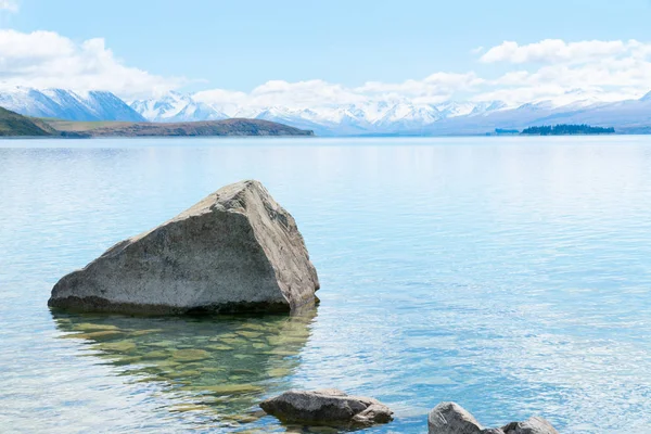Belo Lago Tekapo South Island Nova Zelândia — Fotografia de Stock
