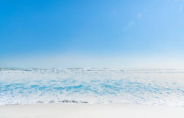 Turbulent Sea Strong Ocean Surge Summer Image Copy Space Background — Stock Photo, Image