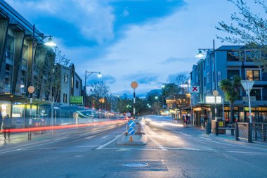 Gece ünlü Queenstown.