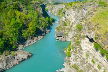 Kawarau Nehri Otago Yeni Zelanda