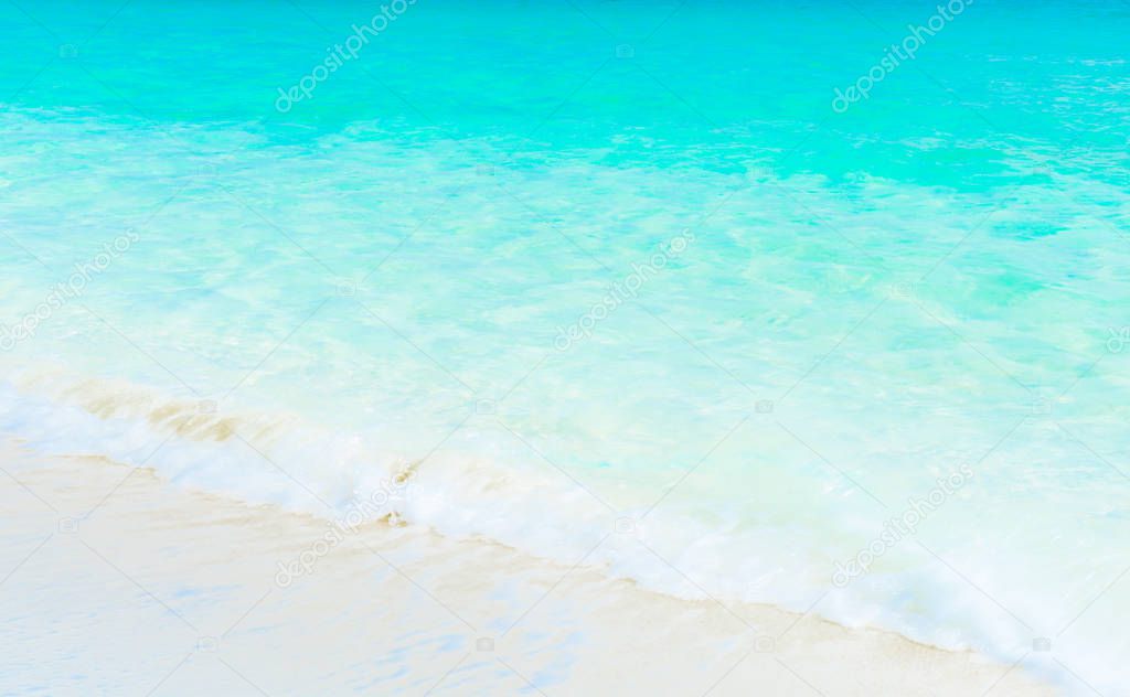 Tropical beach colors abstract