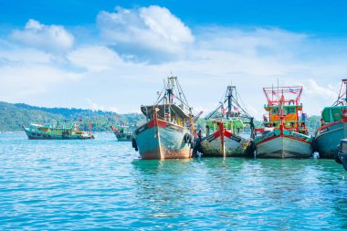 Limanda Kota Kinabalu balıkçı tekneleri