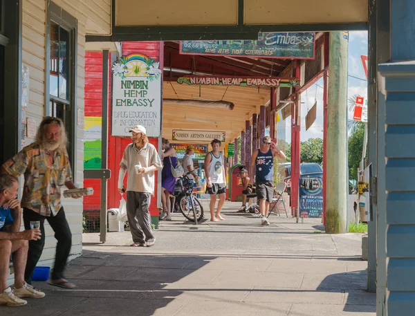 Nimbin sokak sahnesi