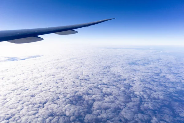 In flight above cloud — Stock Photo, Image