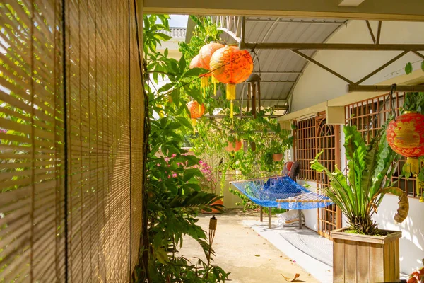 Tropicale interior home design — Foto Stock