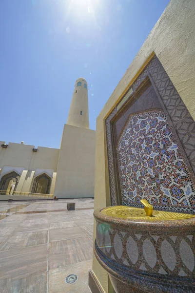 Den stora moskén Doha. — Stockfoto