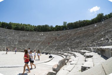 Antik Epidaurus Tiyatrosu.