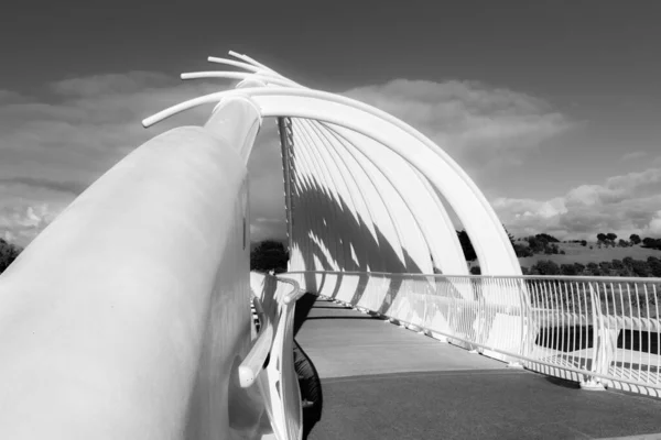 New Plymouth New Zealand Tjuly 2014 Rewa Rewa Bridge Архітектурною — стокове фото