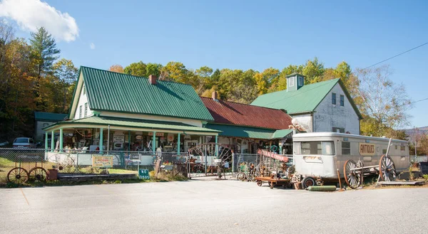 Bethel Usa Octubre 2014 Rusty Cobweb Antiques Business New Hampshire — Foto de Stock