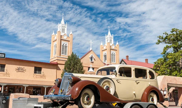 Albuquerque Usa Września 2015 Odnowiony Zabytkowy Kolor Samochodu Packard Skoordynowany — Zdjęcie stockowe