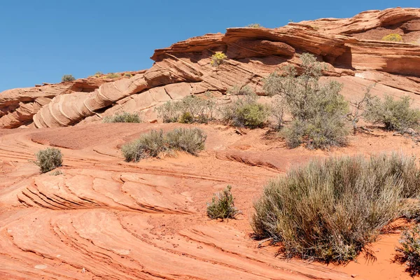 Colina Geológica Roca Con Efecto Estratificación Erosión Durante Milenios —  Fotos de Stock