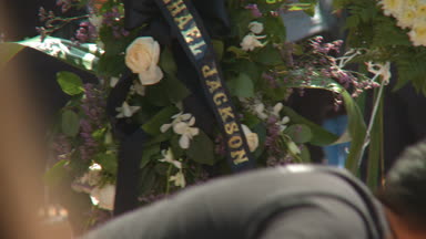 Michael Jackson Memorial çelenk