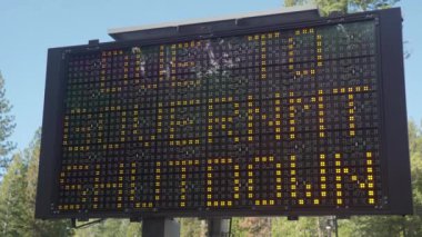Yosemite Milli Parkı gün Aralık 2018 kısmi hükümet kapatma üzerine Cumhurbaşkanı Donald Trump'ın bize-Meksika sınır duvar.