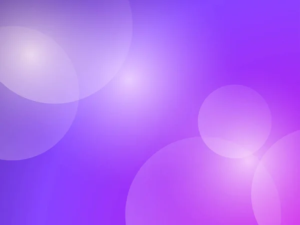 Abstrakter Hintergrund Mit Violettem Farbverlauf Und Lichtern Bokeh Effekt Vektorillustration — Stockvektor