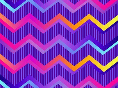 Sıvı dalga, menekşe degrade. Modern eğilim arka plan. Synthwave, Fütürizm arka plan. Retrowave. Vektör çizim