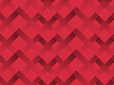 Zikzak seamless modeli degrade kırmızı renk ile. Geometrik arka plan. Vektör çizim