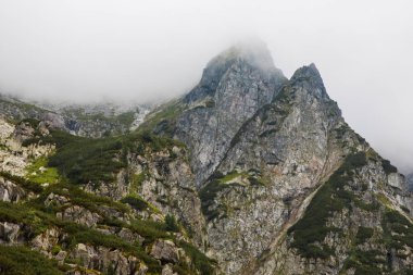 Manzara savaşları dağları. Dağdaki manzara..