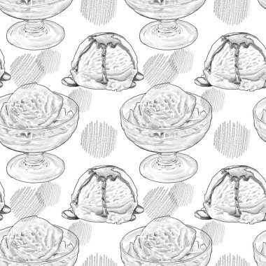 Sorunsuz kalem dondurma desen