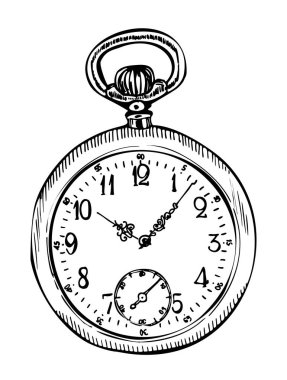 Cep Saati Vektör Çizimi Çizimi