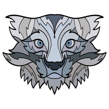 Bobcat kafa dövme / lynx