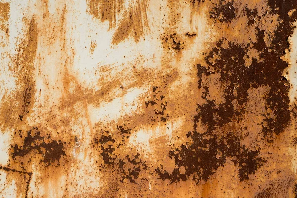 Old Rusty Iron Sheet Design Banner Layout — Stock Photo, Image