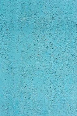 Duvar eski kırık mavi boya ile kaplı. Tasarım, afiş ve düzeni için