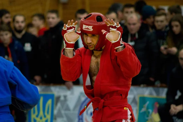 Kharkov Ucrânia 2018 Terceiro Campeonato Mundial Sambo Aberto Kharkov Ucrânia — Fotografia de Stock