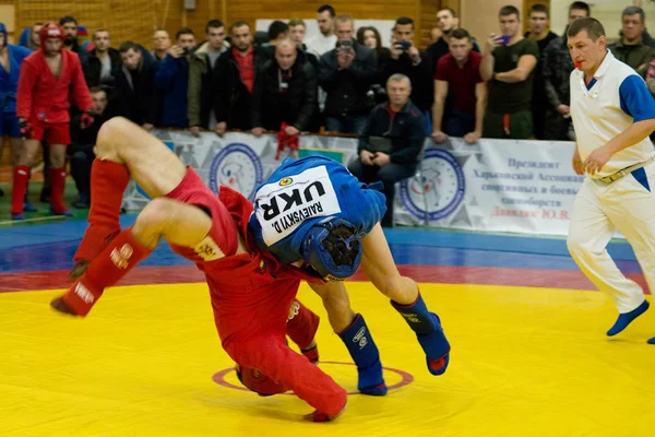 Kharkov Oekraïne 2018 Derde Open All Oekraïense Sambo Kampioenschappen Kharkov — Stockfoto