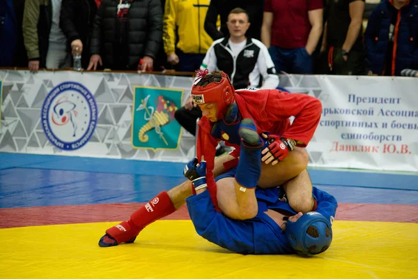 Kharkov Ukraina 2018 Tredje Öppna Hela Ukraina Sambo Championships Kharkov — Stockfoto