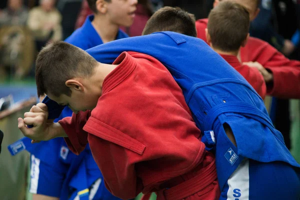 Kharkov Oekraïne 2018 Derde Open All Oekraïense Sambo Kampioenschappen Kharkov — Stockfoto