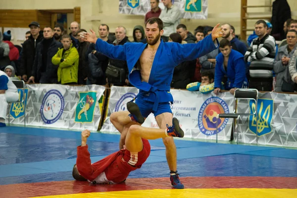 Kharkov Ukraina 2018 Tredje Öppna Hela Ukraina Sambo Championships Kharkov — Stockfoto