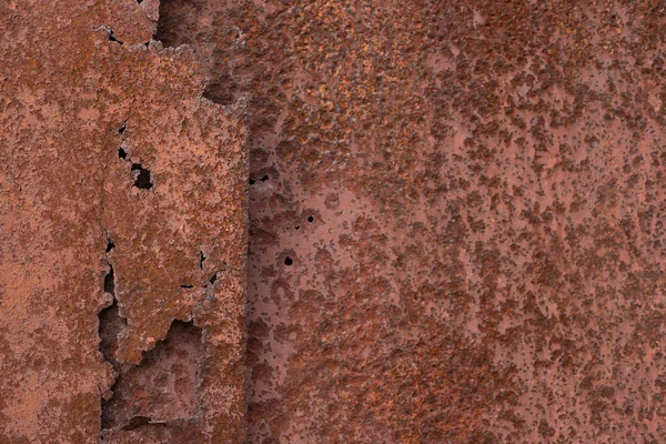 Old rusty iron sheet. Abstract background.