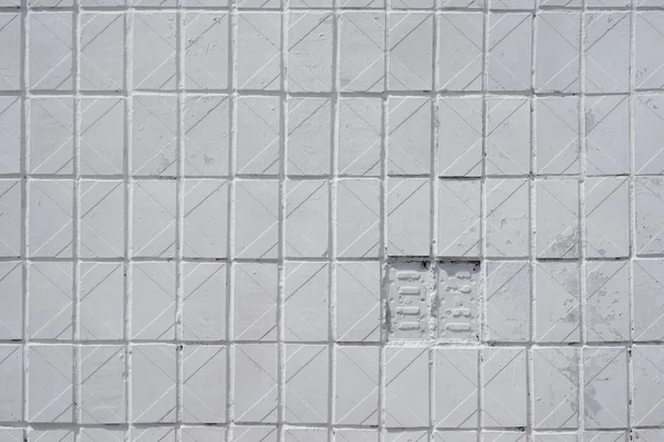 Ściany Pokryte Starych Płytek Ceramicznych Streszczenie Tło — Zdjęcie stockowe