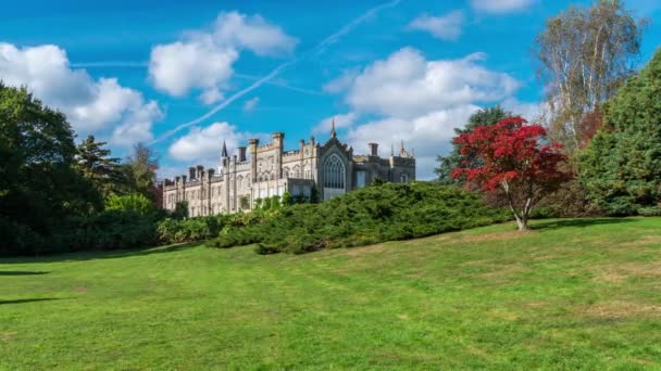 Het huis in Sheffield Park, Uckfield, East Sussex, Engeland, Uk. — Stockvideo