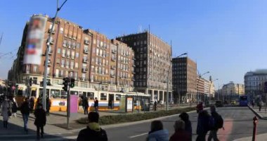 Kışın Budapeşte şehir ulaşımı