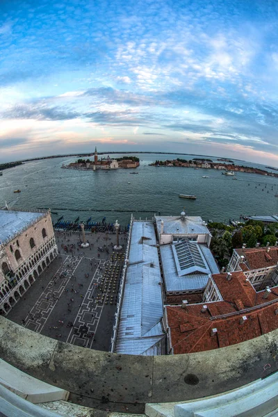 Luftaufnahme der Stadt Venedig — Stockfoto