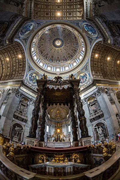 Historisk Vaticaninteriors plats — Stockfoto