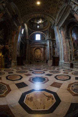 Tarihi Vatikan iç sahne