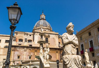 Piazza Pretoria, Palermo manzarası