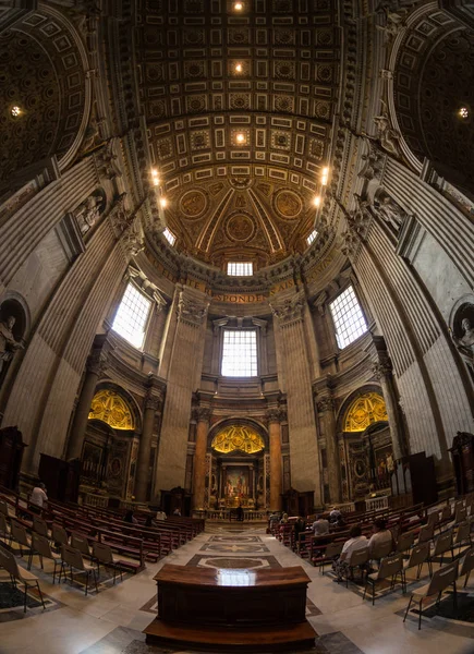 Cena histórica de interiores do Vaticano — Fotografia de Stock