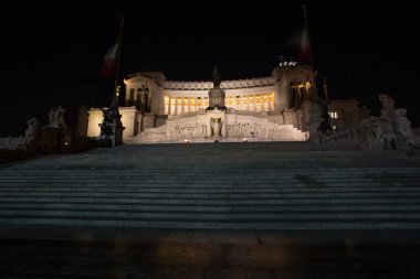 Anıt Vittorio Emanuele Ii bir görünüm