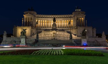 Anıt Vittorio Emanuele Ii bir görünüm