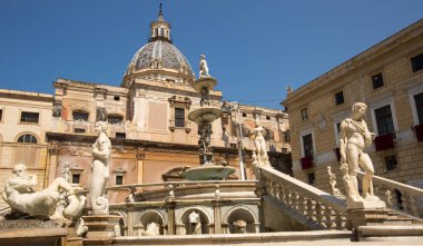 Piazza Pretoria, Palermo manzarası