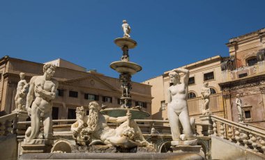 Piazza Pretoria, Palermo manzarası