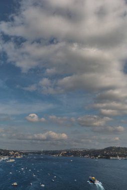 Gündüz İstanbul İkinci Boğaz köprüsü manzarası