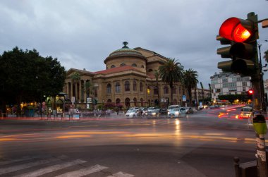 Palermo Teatro Massimo Bir Bakış, Sicilya, İtalya